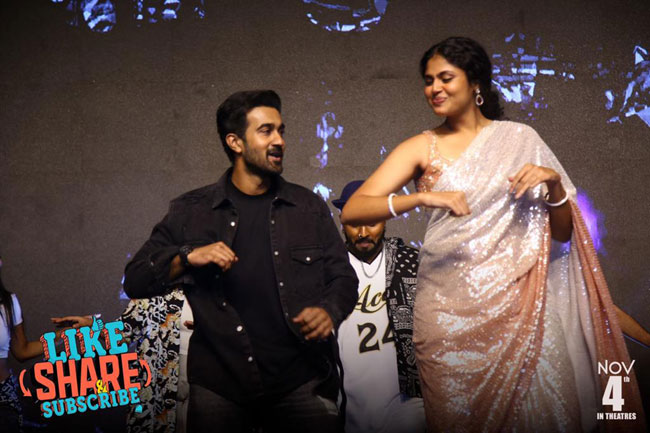 LikeShareSubscribe Pre Release Stage with Their Lovely Moves